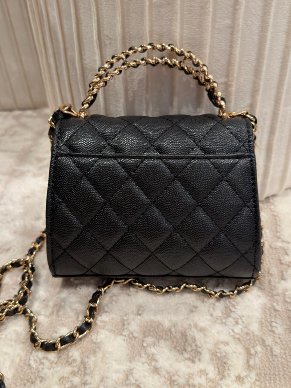 Chanel Makeup Bag Mini Black (6” x 5”) - Picture 3 of 4